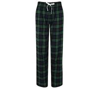 Pantalones De Lounge De Algodón A Cuadros Rojos Verdes O Blancos Para Damas