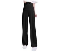 Pantalones de Maternidad Mujer sobre el Vientre Premama Embarazada Cintura Alta Pantalones Suelto Suave Ropa Maternidad premamá Yoga Cómodo Pantalones Ligero Verano