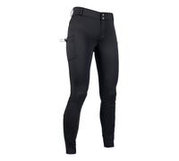 Pantalones de montar -Ruby- c. full silicona - Junior - Negro / 146/152