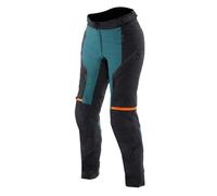 Dainese Mangen Absøluteshell, pantalones textiles impermeables m 42 male Azul/Negro/Naranja