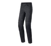 Alpinestars Cerium Tech-Stretch Riding Vaqueros de moto, negro, tamaño 31 para Hombres