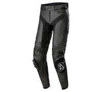 Pantalones De Moto Alpinestars En Piel Missile V3 Largos Negro/Negro 31207221100