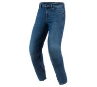 Alpinestars Flex-AST 5 Denim, pantalones textiles Corta 32 male Azul