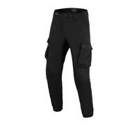 Alpinestars Flex-AST Cargo Pantalones textiles para motocicletas, negro, tamaño XL para Hombres