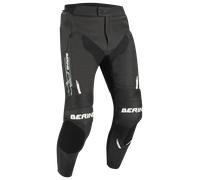 Pantalones de Moto Bering Snap Negro/Blanco4XL Negro,Blanco