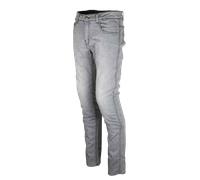 Pantalones de Moto GMS Cobra Gris ClaroW32 x L36 Gris Claro
