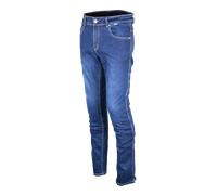 GMS Cobra WP Vaqueros de motocicleta impermeables, azul, tamaño 32
