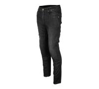 GMS Rattle Slim Vaqueros de moto, negro-gris, tamaño 36 para Hombres