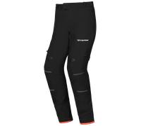 Ixon M-Skeid Pantalones textiles de moto, negro-rojo, tamaño S para Hombres