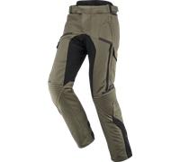 Ixon Midgard Pantalones textiles impermeables para motocicletas, Caqui, Talla 4XL