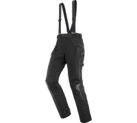 Ixon Odin Pantalones Textiles de Motocicleta Impermeables, negro, Talla S