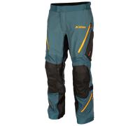 Klim Badlands Pro 2023 Pantalones textiles de motocicleta, verde-azul, tamaño 30