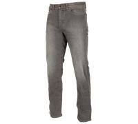 Klim Unlimited Straight Stretch Denim Vaqueros de moto, gris, tamaño 32 34 para Hombres