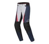 Alpinestars Stella ST-1 Pantalones textiles impermeables para mujer, negro-rojo-azul, tamaño XL