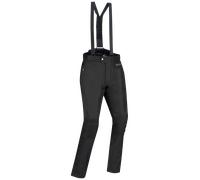 Bering Siberia pantalones textiles impermeables para mujer de motocicleta, negro, tamaño 38