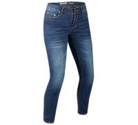 Pantalones de Moto Mujer Bering Trust Tapered Azul lavadoXL Azul lavado
