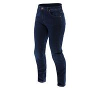 Pantalones de moto Mujer Dainese 12-POCKET DENIM SLIM CURVY SHORT Deep-Blue