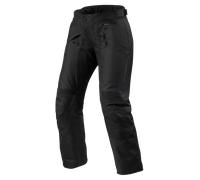 Revit Factor 5 H2O Pantalones textiles impermeables para mujer, negro, Talla Short 42
