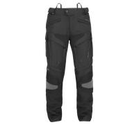 Richa Infinity 2 Adventure Pantalones textiles impermeables para mujer, negro, tamaño M