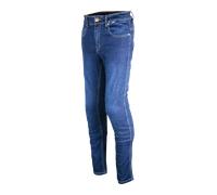 GMS Rattle Slim Ladies Motorcycle Jeans, azul, tamaño 38 para Mujer
