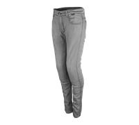 GMS Rattle Slim Ladies Motorcycle Jeans, gris, tamaño 40 para Mujer