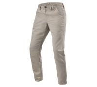 Revit Chino Dean 2 Tapered Pantalones Textiles de Moto, beige, tamaño 28 32 para Hombres