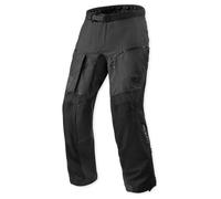 Revit Continent 2 Pantalones de motocross, negro-gris, tamaño XL para Hombres
