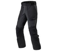 Revit Echelon GTX Pantalones textiles de motocicleta, negro-gris, tamaño L