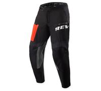 Pantalones de Moto REV'IT! Lejano Negro/RojoXL Negro,Rojo