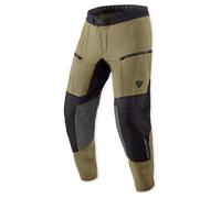 Revit Peninsula 2 Pantalones de motocross, negro-verde, tamaño L para Hombres