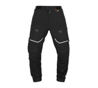Richa Infinity 3 Pro Pantalones Textiles de Motocicleta Impermeables, negro, tamaño 2XL para Hombres