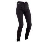 Richa Jegging Vaqueros de moto para mujer, negro, Talla Short 30