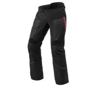 Revit Tornado 4 H2O Pantalones textiles impermeables para motocicletas, negro, Talla Long XXL