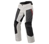 Revit Tornado 4 H2O, pantalones textiles impermeables Larga XL male Gris Claro/Negro/Rojo