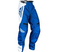 Pantalones de motocross FLY Racing F-16 azul-blanco 28