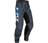 Pantalones de motocross FLY Racing Kinetic Prix azul-gris-blanco 28