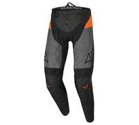 Macna Backyard-1 Pantalones de motocross, negro/gris/naranja, Talla L