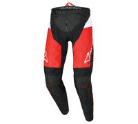 Macna Backyard-1 Pantalones de motocross, Negro/Blanco/Rojo, Talla M