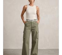 Pantalones de mujer elásticos, ajustados y rectos, pantalones de mujer a , pantalones de mujer rectos holgados con múltiples bolsillos de estilo streetwear, pantalones cargo
