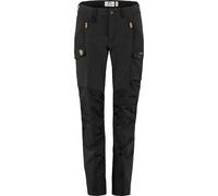 Fjällräven Abisko Nikka Curved Black Pantalones de mujer 38