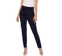 Pantalones de mujer Vero Moga Meva Hr de cintura alta, azul marino S