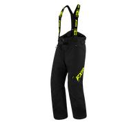 FXR Clutch FX 2023 Pantalones baberos para motos de nieve, negro-amarillo, tamaño XL