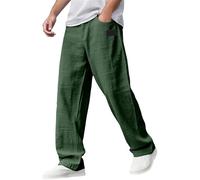 Pantalones de ocio para hombre, ligeros, con logotipo bordado, con cordón de ajuste holgado y bolsillo en la cintura, pantalones largos para el día a día y actividades al aire libre, Gn2., 3XL
