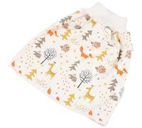 Pantalones de Orina para Bebés M de Algodón Puro de Cintura Alta | Plegable, Transpirable y Anti Fugas Laterales, No Forma Bolitas, Ocasión y Fotos de Ñiño