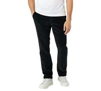 Pantalones de Pana elásticos para Hombre, de Pierna Recta, algodón Suave, Informales, para Oficina, Color Negro, Talla Mediana