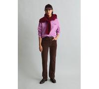 Pantalones de pana modelo Olina, corte recto Espresso Brown 26/30