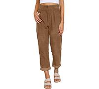 Pantalones de pana para mujer, pierna ancha, pantalones de ocio, elásticos, cintura alta, pantalones rectos para mujer, elegantes, holgados, cómodos, de tela, estilo retro, sueltos, otoño e invierno