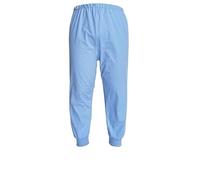 Pantalones de pañales impermeables para ancianos, pantalones largos a prueba de fugas, algodón lavable, almohadillas de orina para adultos, paralizados, postrados en cama, para hombres y mujeres (azul