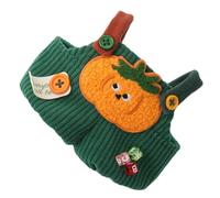 Pantalones de Peluche, Mono de Peluche, Mono de Felpa, Mono de Felpa de 15 cm, Ropa de vestir de verduras, Pantalones de Figuras de Peluche Lindos desmontables para ropa