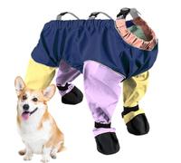 Pantalones de Perros Botas Patas Zapatos Mascotas Protección | Botas Ajustables para Perros y Polainas Invierno Lluvia Nieve Senderismo Paseos Excursiones Viajes